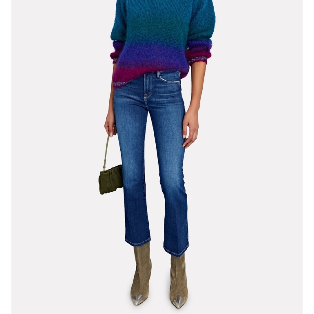 FRAME Le Crop Mini Boot Jeans